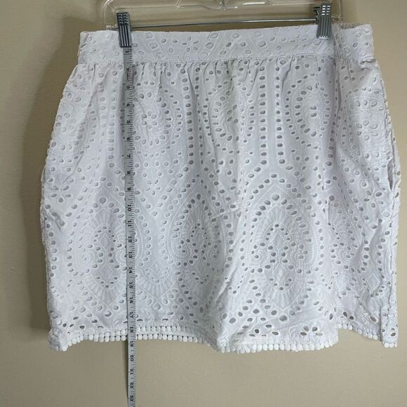 RyeGrass|A-Line|Skirt|100% Cotton|Elastic waistband|With Pockets - Picture 3 of 16